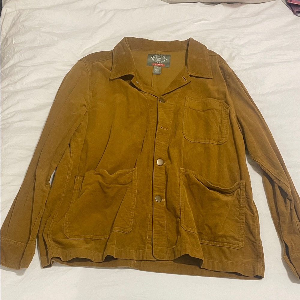 St. John's Bay Tan Outdoor Corduroy Jacket